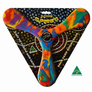 BACKYARD BOOMERANG AUSSIE SUPERANG Soft Safe Foam AMBIDEXTROUS Australian Made - Bild 1 von 11