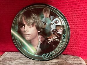 Star Wars LUKE SKYWALKER Limited Edition Collector Plate, NEW