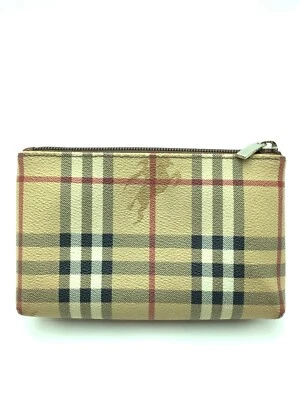 Burberry Haymarket Check Pattern Make Up Pouch - Image 1 of 3