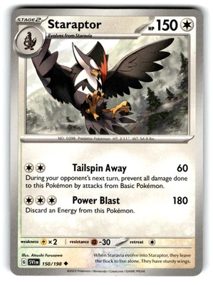 2023 Pokemon Staraptor #150/198 - Image 1 of 2
