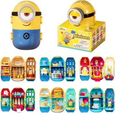 Minions Blind Box Figure Surprise Mini Toy Party Series Desk Decor 1 Pack - Image 1 of 4