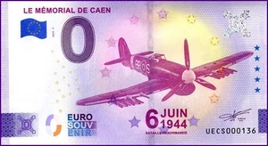 UECS / LE MEMORIAL DE CAEN / BILLET 0 € / NULL EURO-SCHEIN / 2025-7 - Picture 1 of 1