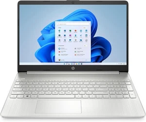 HP 15s-fq5021na 15.6" Full HD i5-1235U 256GB 8GB DDR4-SDRAM, Windows 11 - Silver - Afbeelding 1 van 10