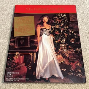 Victoria's Secret 1992 Christmas Catalog Stephanie Seymour Elaine Irwin K Mulder - Picture 1 of 7