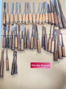 Japanese Chisel Nomi Carpenter Tool Set of 41 Hand Tool wood working - Picture 1 of 8