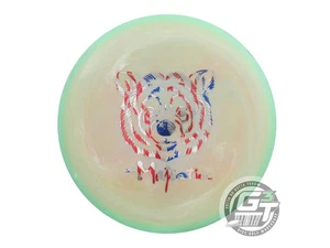 USED Discraft [MAJESTIC] BEAR ESP Buzzz 181g Seafoam-Peach Midrange Golf Disc - Picture 1 of 2