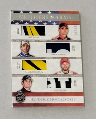 2014 Press Pass EARNHARDT Jr. / TRUEX / KAHNE / J. JOHNSON / J. GORDON RELIC /50 - Image 1 of 3
