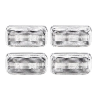 Clear Lens LED Rear Fender Marker Lights For Chevy Silverado GMC 2500 3500HD 15- - Image 1 of 3