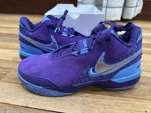 Nuove Nike Zoom LeBron NXXT Gen AMPD Summit Lake Hornets da uomo taglia 13 FJ1566 500 - Foto 1 di 8