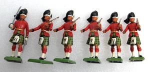 Britains Metal Soldiers Gordon Highlanders - Made in England - (2676) - Foto 1 di 7