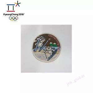 2018 Pyeongchang Winter Olympic Soohorang Ski Broach Badge Pin Brooch Limited - Picture 1 of 4