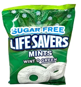 Life Savers Sugar Free Wint O Green Hard Candy 2.75 oz - Picture 1 of 1