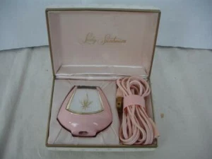 Rasoio elettrico vintage metà secolo rosa Laddy Sunbean con custodia - Foto 1 di 12