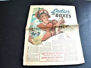 Giornale Akron Beacon - La domenica romanzo completo - 22 giugno 1941 giornale. - Foto 1 di 7