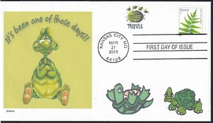 TURTLE - IT'S BEEN ONE OF THOSE DAYS FDC - DWc CACHET - Picture 1 of 1