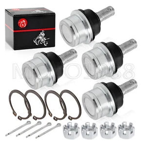 4pcs Front & Upper & Lower Ball Joint Kit for YAMAHA Big Bear 400 Kodiak 450 400 - Picture 1 of 12