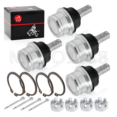 4pcs Front & Upper & Lower Ball Joint Kit for YAMAHA Big Bear 400 Kodiak 450 400 - Image 1 of 4