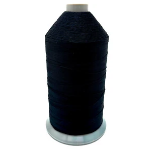 Hilo de tapicería de nailon unido azul marino talla 138, Tex 135, 16 oz. 3000 yardas - Imagen 1 de 1