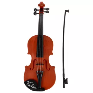 String Instrument Model Kids Acoustic Violins Toddler Childrens Violin Toy - Picture 1 of 12