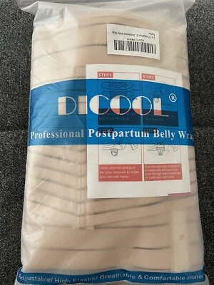 Entrenador de Cintura Soporte Postparto - Recuperación Vientre Envoltura Forma Uso Beige Nuevo con Etiquetas Foto 1 de 2