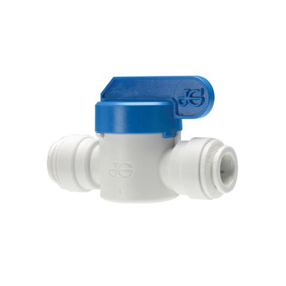 John Guest Absperrhahn PM metrisch für Schlauch Ø 8mm PPMSV040808W