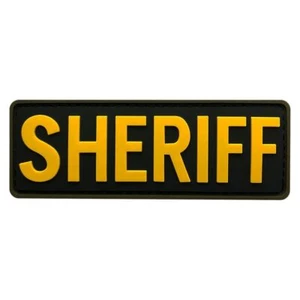 Sheriff Tactical Hook Patch [3D-PVC Gummi - 3,5 x 1,25 Zoll - SHR-1] - Bild 1 von 1