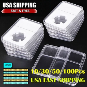 16-39mm Coin Slab Display Holders Storage Collection Case Box For Grade NGC PCGS - Picture 1 of 11
