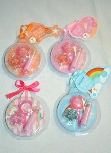 Sie wählen Kinder Sammelset Lip GLOSS Glitzer Gesicht Körper GLITZER Pink BLAU Lila - Bild 1 von 15