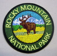 Aufnäher Patch Rocky Mountains National Park USA Kanada 