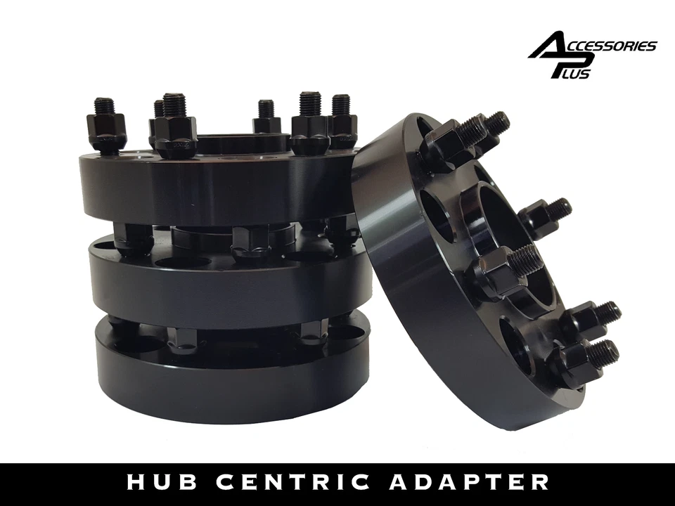 Espaçadores adaptador de roda 4 peças para TOYOTA FJ CRUISER (HUB CENTRIC) 2,00" # 6550EHC-BK - Imagem 1 de 1