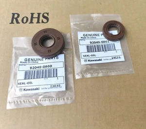 KIT 2 PZ PARAOLI DECESPUGLIATORE MOTORE KAWASAKI TJ53 TJ 53  ORIGINALE  - Foto 1 di 9