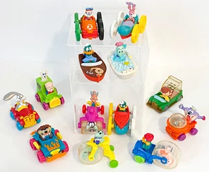 Tiny Toon Adventures & Looney Tunes McDonalds 1991-93 Vehicle Toys Lot of 13 U3 - Picture 1 of 6