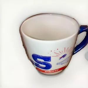 Buffalo Bills 18 oz Billieve Ceramic Coffee Mug with Logo - The Memory Company - Picture 1 of 8