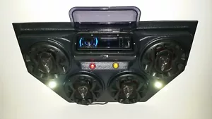 ¡Sistema de sonido de 4 altavoces para radioconsola aérea exterior Bluetooth! - Imagen 1 de 7