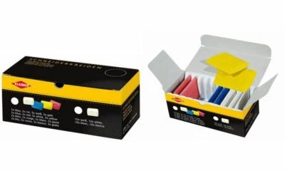 KLEIBER Schneider Seifen Stoff Kreide 10er Set blau rot weiß gelb wasserlöslich