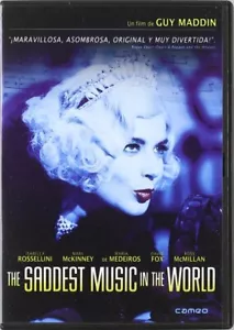 THE SADDEST MUSIC IN THE WORLD *2003 / Isabella Rossellini* NEW Region 2 DVD - Imagen 1 de 2