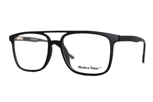 NUEVOS MARCOS DE GAFAS MODERN TIMES COMPITEN NEGRO MATE AUTÉNTICOS 54-17-140 MM - Imagen 1 de 7