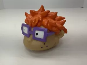 Giocattolo vintage 1998 Viacom Nickelodeon Rugrats testa di mandrino in gomma 2 1/2" - Foto 1 di 8