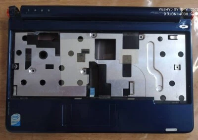 SCOCCA BASE COMPLETA ACER ONE ZG5 + TOUCH PAD + CASSE BLU WINDOWS XP NETBOOK PC - Immagine 1 di 2