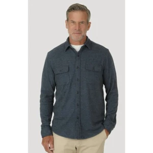 Men's True Grit Los Angeles Dawson Button Down Shirt | Blue | Size Large - Picture 1 of 9