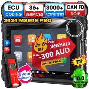 2024 Autel MaxiSYS MS906 Pro ECU Coding Scanner 40+Service Diagnostic Tool Au - Picture 1 of 16