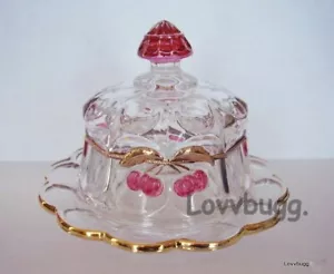 Piatto Torta Mini Samantha per American Girl 18 Bambole Accessorio Alimentare SPEDIZIONE GRATUITA AGGIUNTE! - Foto 1 di 21