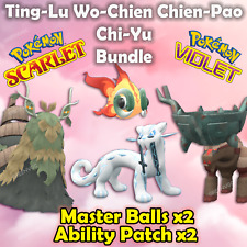 Ting-Lu | Wo-Chien | Chien-Pao | Chi-Yu 6iv Bundle | Pokemon Scarlet and Violet