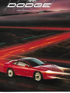 Automobile Brochure 1991 Dodge Performance Catalog - Bild 1 von 1