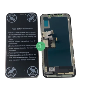 DISPLAY LCD APPLE IPHONE X NCC HARD OLED TOUCH SCREEN VETRO SCHERMO ADESIVO - Picture 1 of 9
