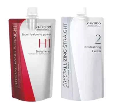 Shiseido Super Hyaluronic Power H1 Straightener + 2 Neutralizer Cream Kit - Image 1 of 4