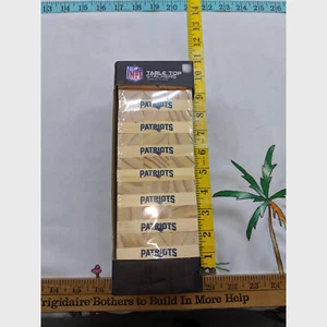 Patriots Themed Table Top Stacker Building Topple Game - Picture 1 of 3