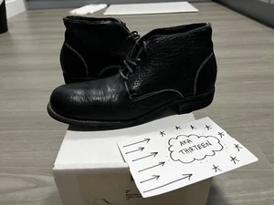 Guidi 994 Full Grain Goat Leather Boots 41 Gray Black lined artisanal - Picture 1 of 8