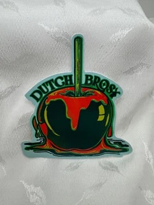 Dutch Bros Limited Edition Sticker Caramel Apple Brand New - Picture 1 of 4