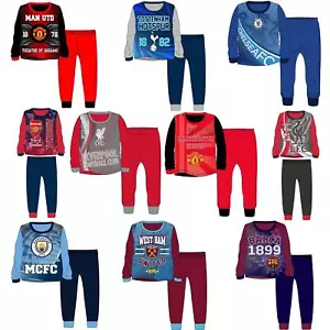 Pijamas oficiales de club de fútbol para niños niños niñas niños PJ de 3 a 12 años - Imagen 1 de 28